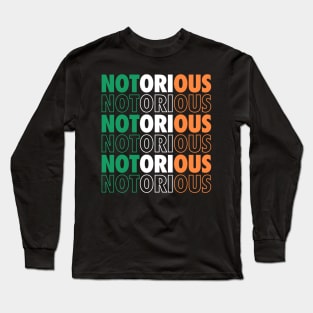 Notorious Repeat Long Sleeve T-Shirt